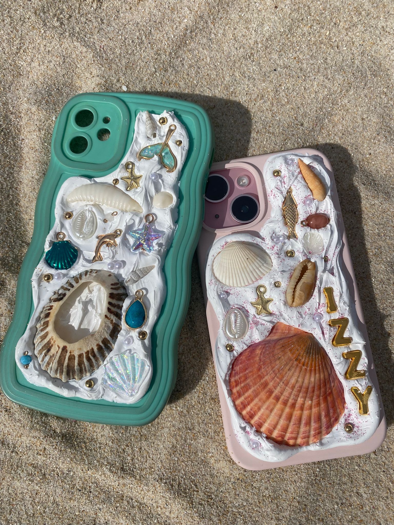 Custom shell phone cases